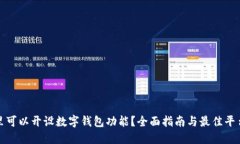 在哪里可以开设数字钱包功能？全面指南与最佳