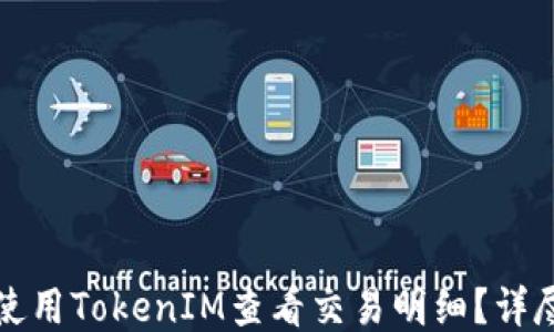 
如何使用TokenIM查看交易明细？详尽指南